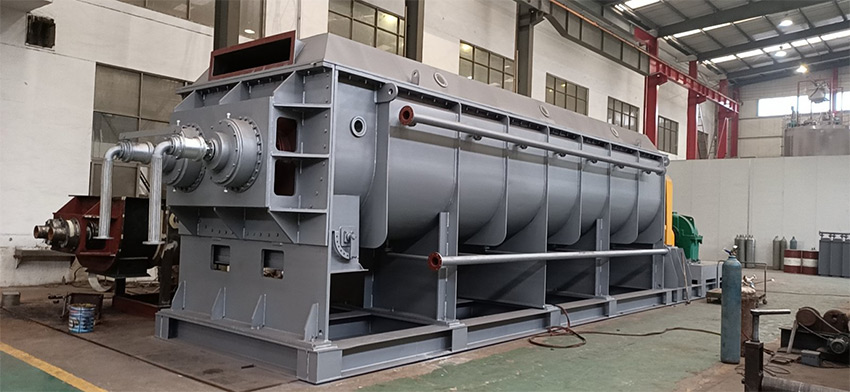 槳葉幹燥機製作完畢